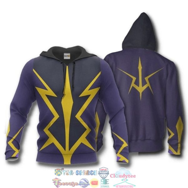 Zero Lelouch Code Geass Lelouch Of The Rebellion 3D Hoodie