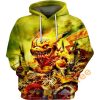 Zombie Pikachu Pokemon Hoodie 3D