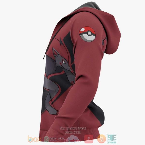 Zoroark Anime Pokemon 3D Hoodie